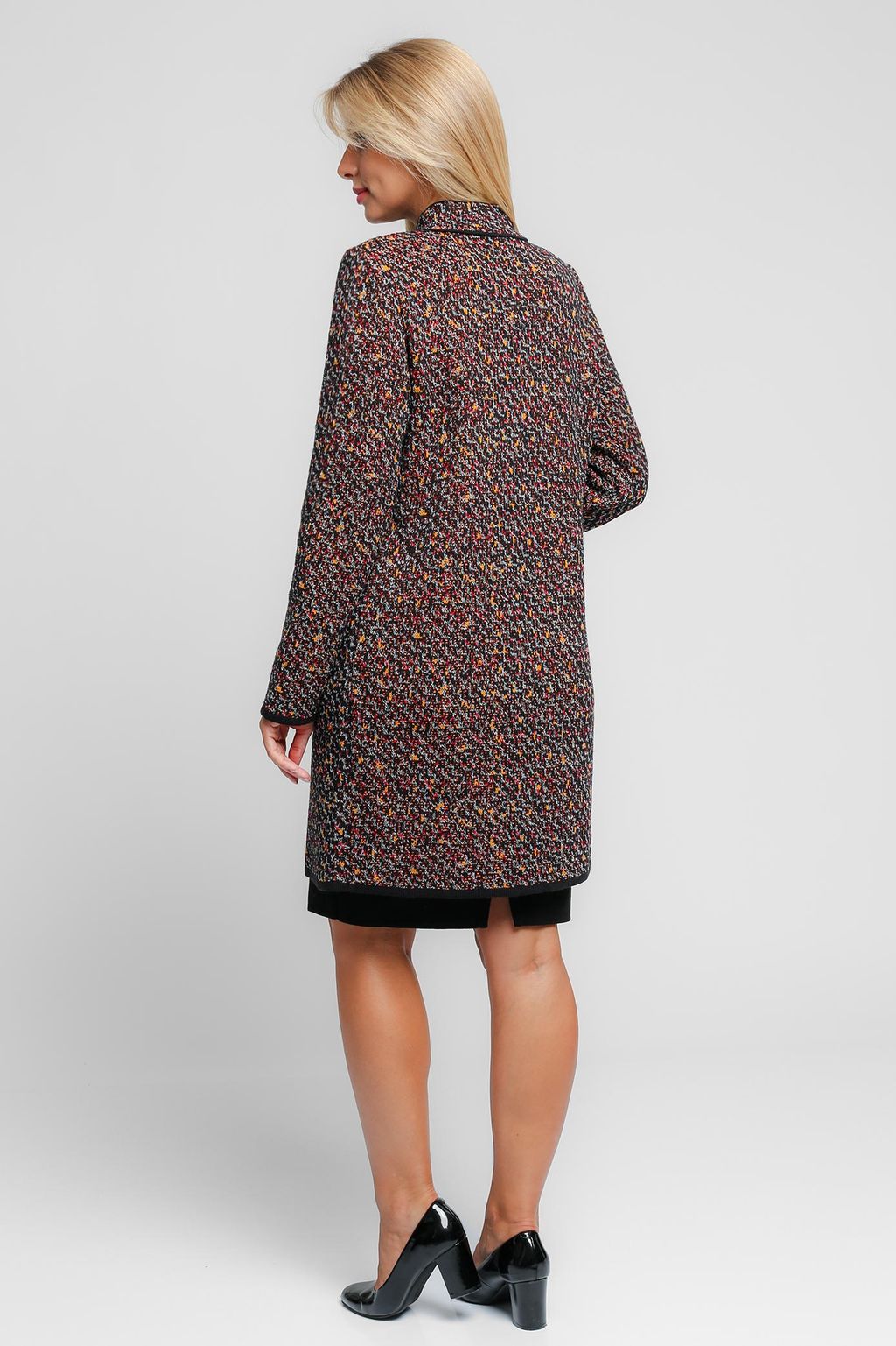 Кардиган Д 2819/черно-красный (1940) - Текстильная мануфактура фото 6