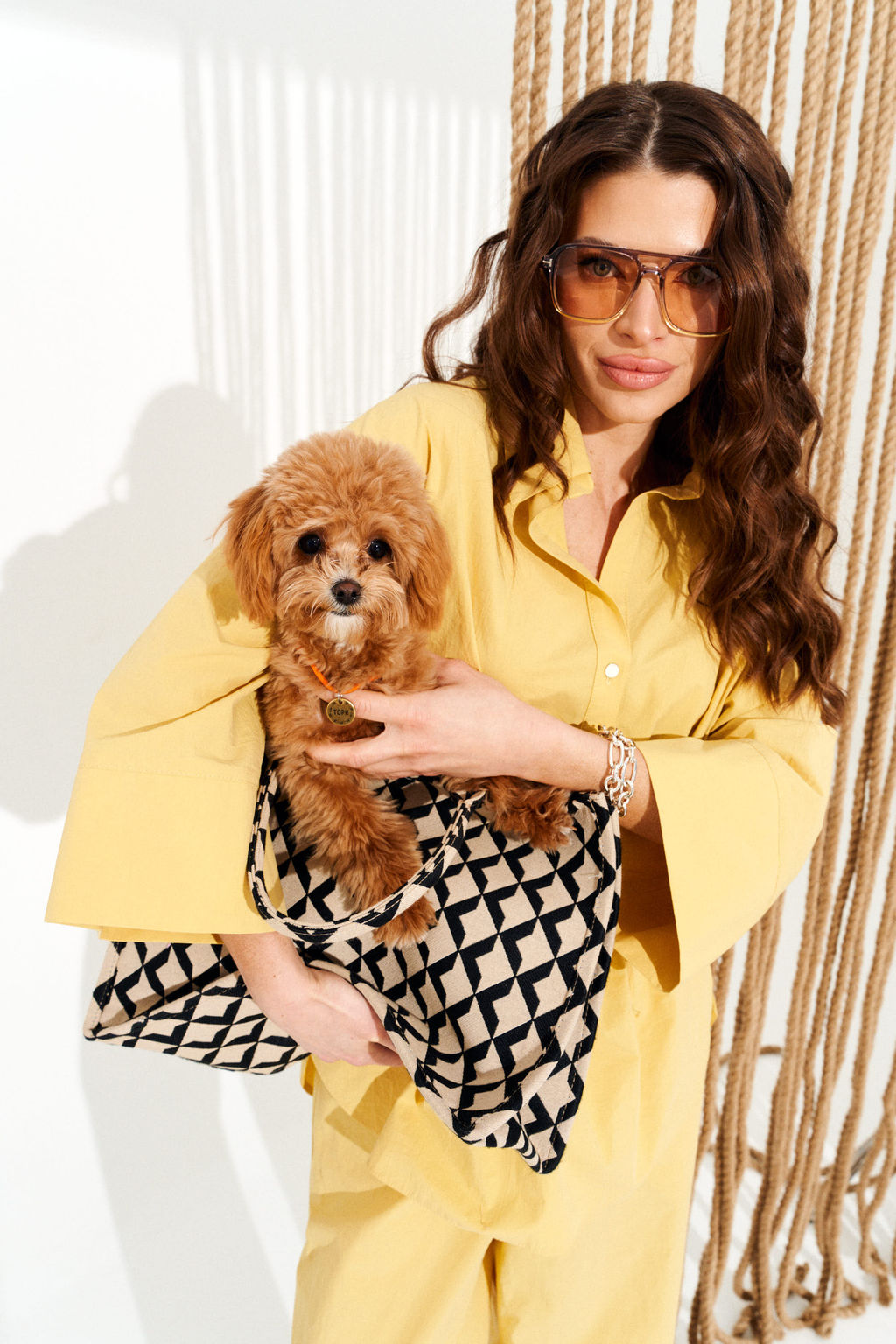 Комплект женский 2-х предметный (Блузка + Брюки) - Elletto фото 6