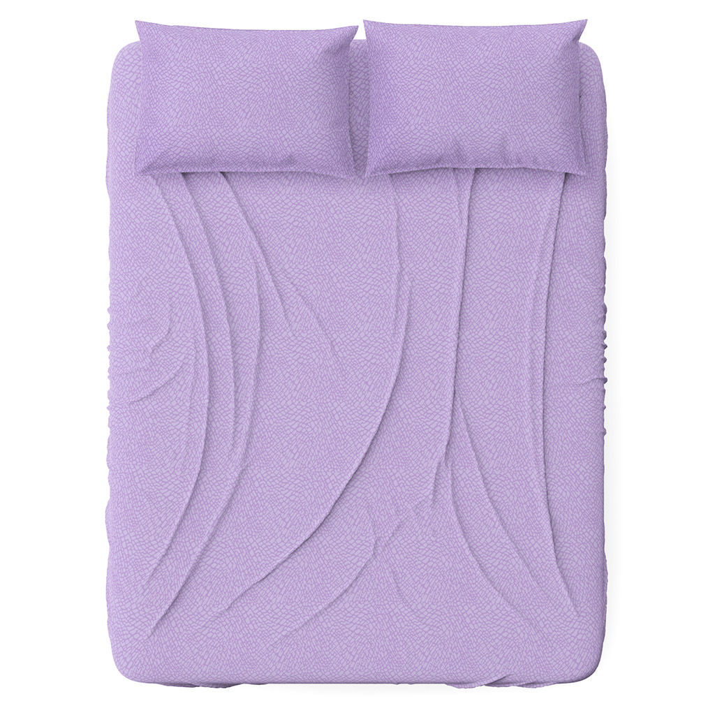 Простыня 1,5 спальная "Виола К" 150х220см, бязь 121г/м2, хлопок 100%, упаковка "классическая" ПВХ 28х41см, "Домашняя мода" (Россия)