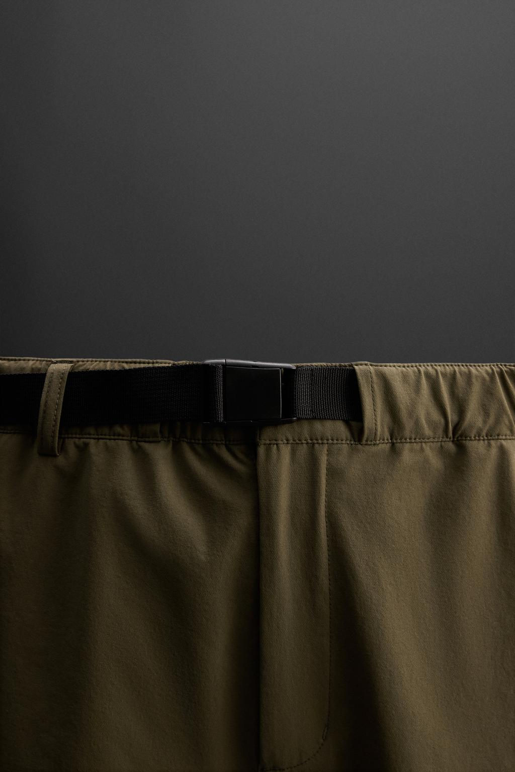 TECHNICAL TROUSERS WITH BELT - Zara фото 9