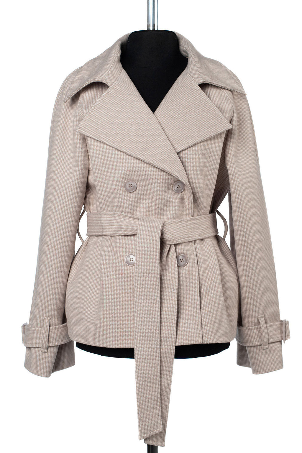 01-12223 Пальто женское демисезонное (пояс) - El podio фото 9