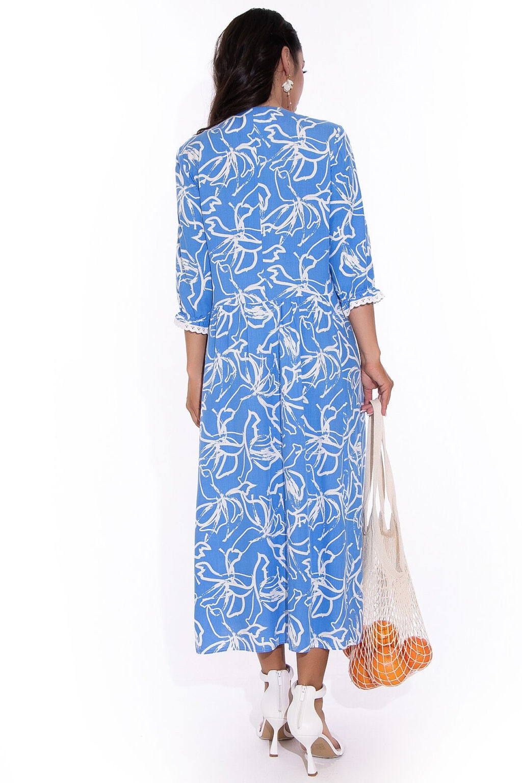 Платье Валентино (голубой) - Эльза фото 6