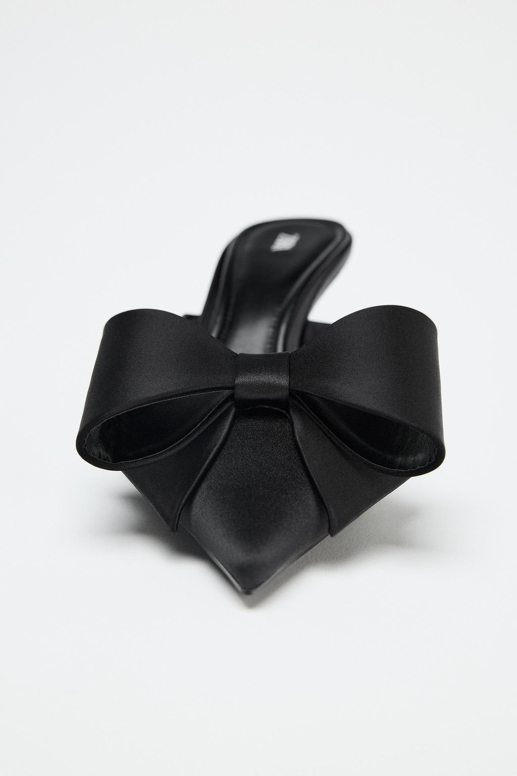BOW HIGH-HEEL MULES - Zara фото 8