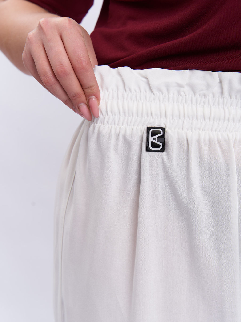 Брюки на завязках BB31404WHT04