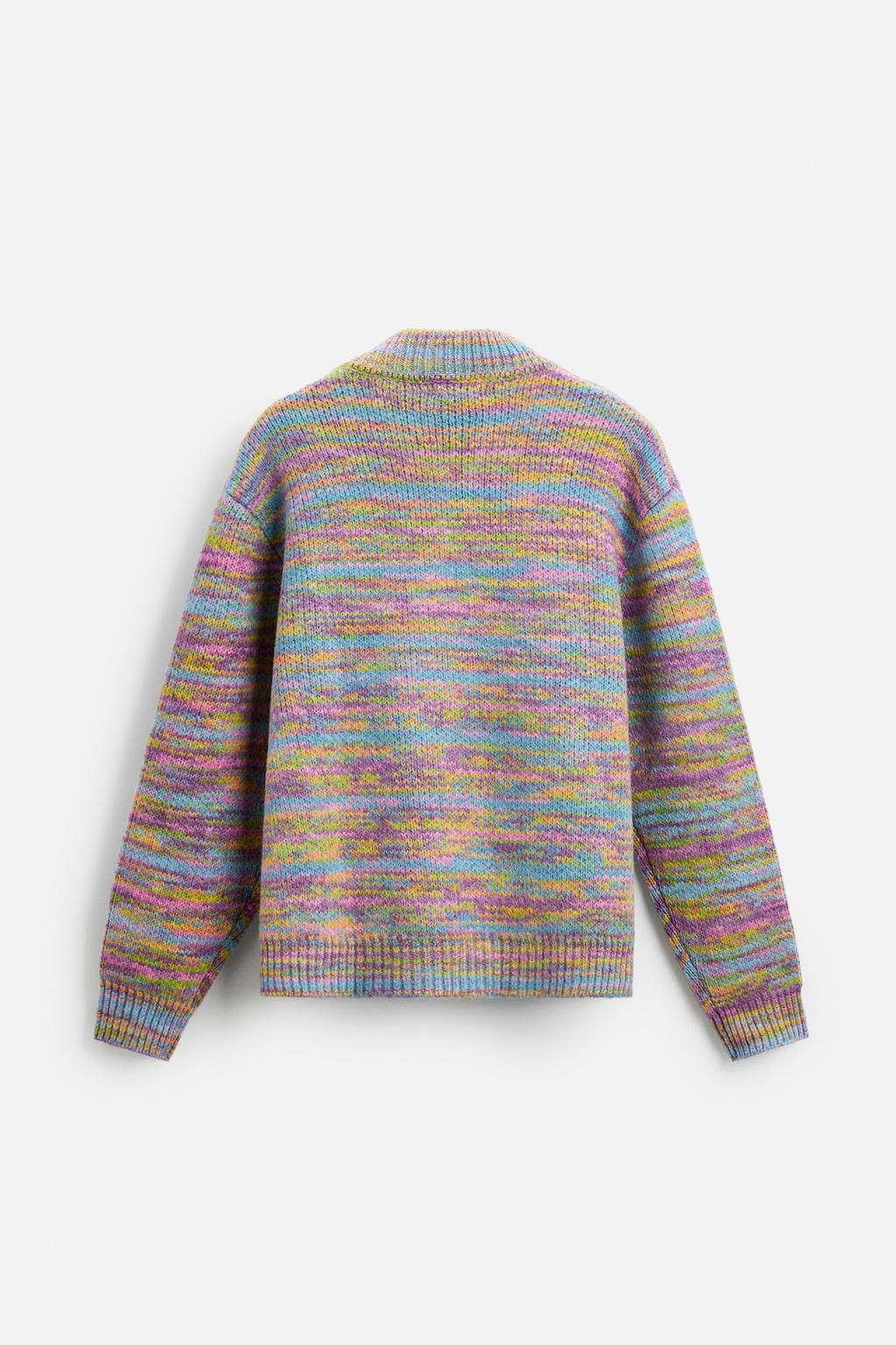 ZIP-UP KNIT JACKET - Zara фото 8