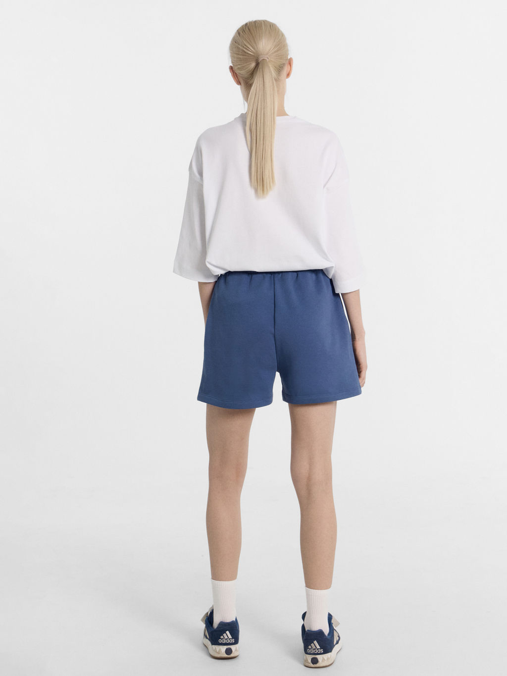 Шорты женские синие деним1 332311 - Mark formelle фото 6