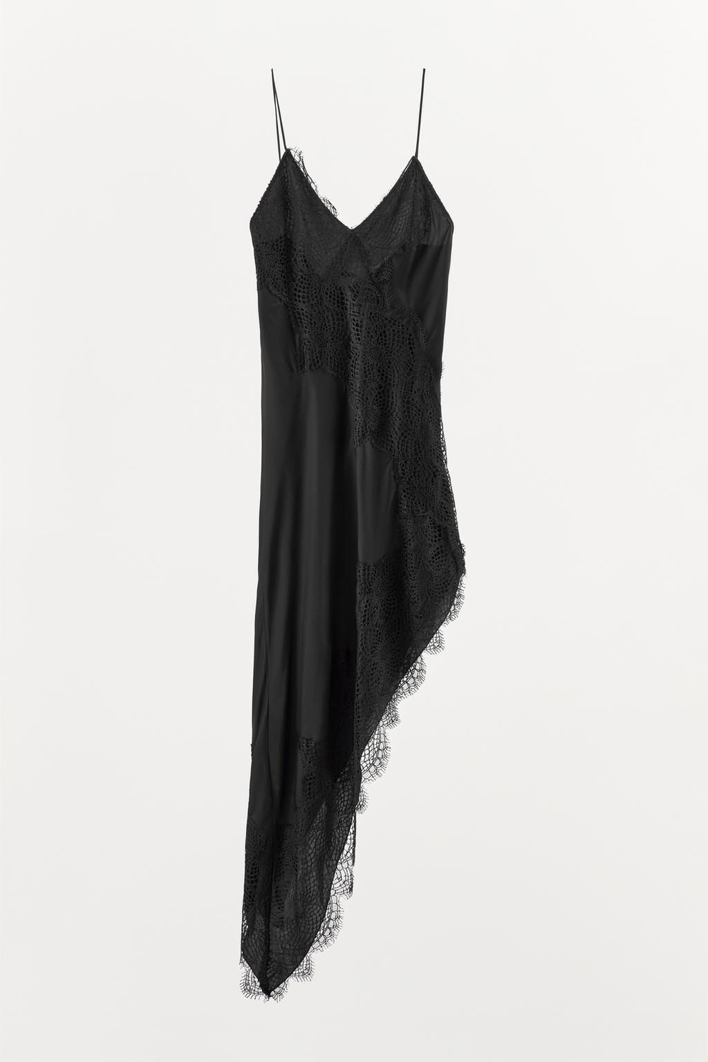 LACE ASYMMETRIC DRESS - Zara фото 4