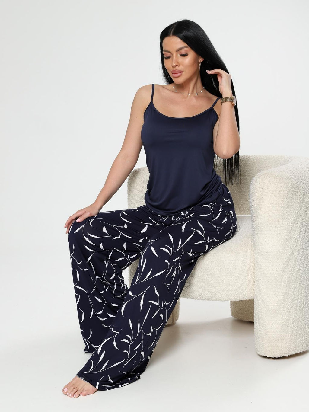 IV-CAPRIZ Паолина - брюки из ткани масло фото 4