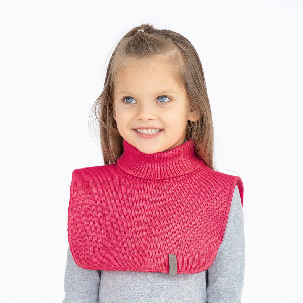 Манишка вязаная черная Ш-111 (48-54)