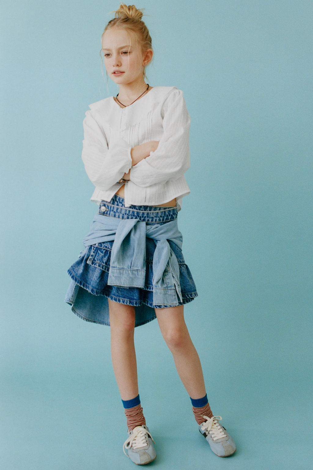 ROMANTIC SHIRT WITH EMBROIDERED FLOWERS - Zara фото 10
