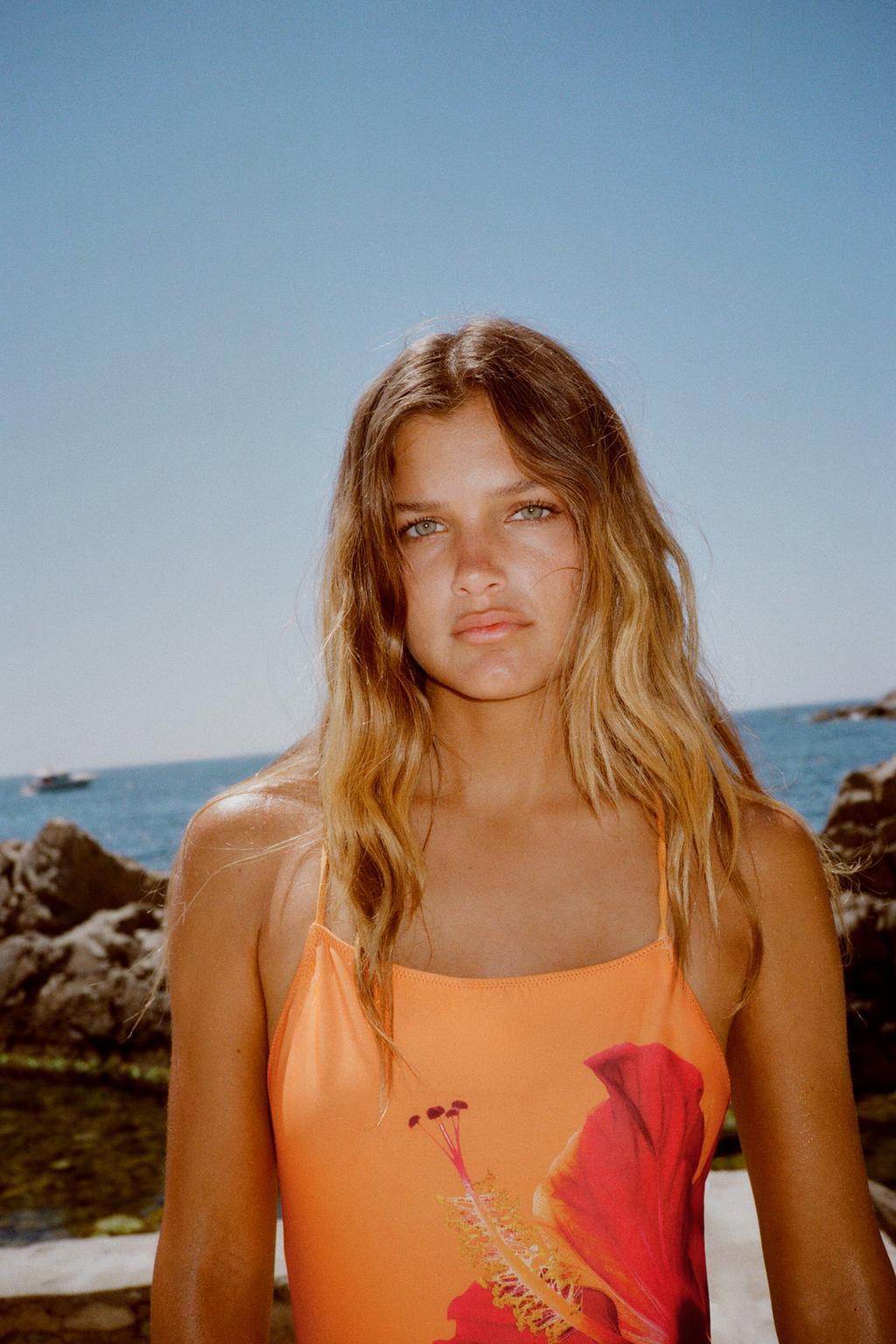 FLORAL PRINT SWIMSUIT - Zara фото 2