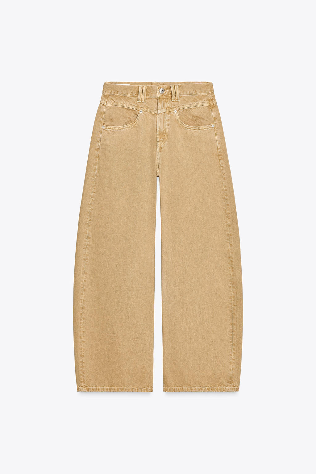 TRF BAGGY LOW-RISE JEANS - Zara фото 16