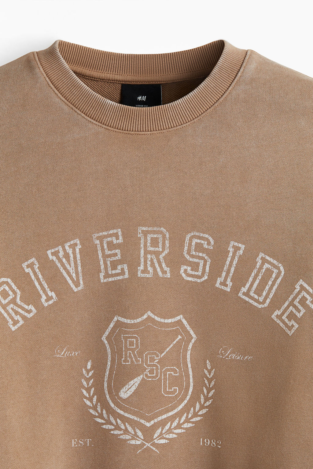 Sudadera estampada Loose Fit - H&m фото 5