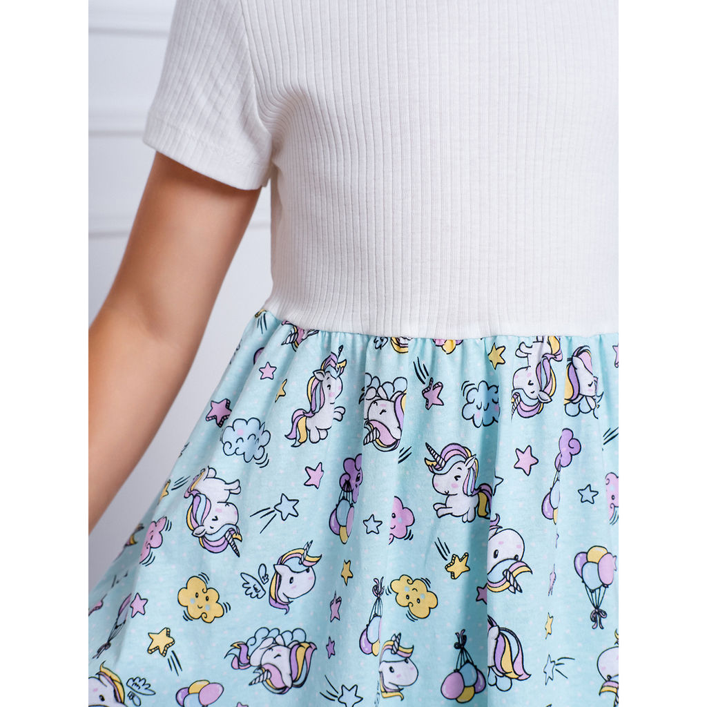 Платье рибана и кулирка 1638900106 - Youlala фото 13