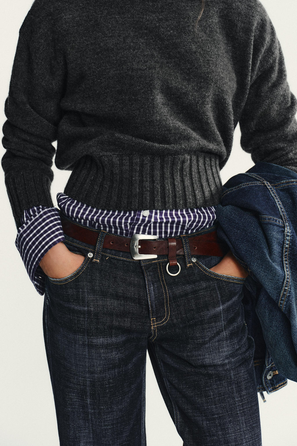 RIBBED KNIT SWEATER - Zara фото 6