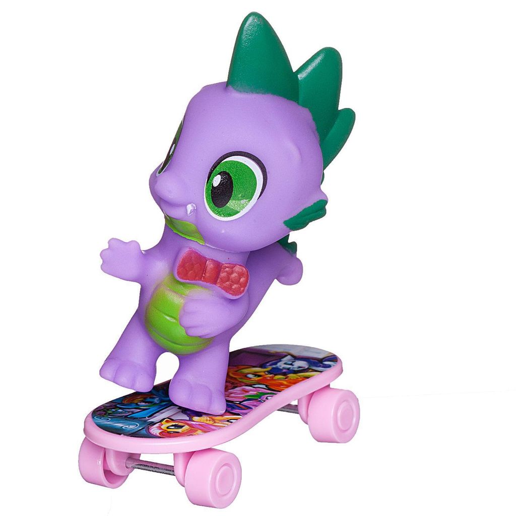 Игровой набор Abtoys Моя лошадка Пони желтая с сиреневым малышом дракончиком  фото 2
