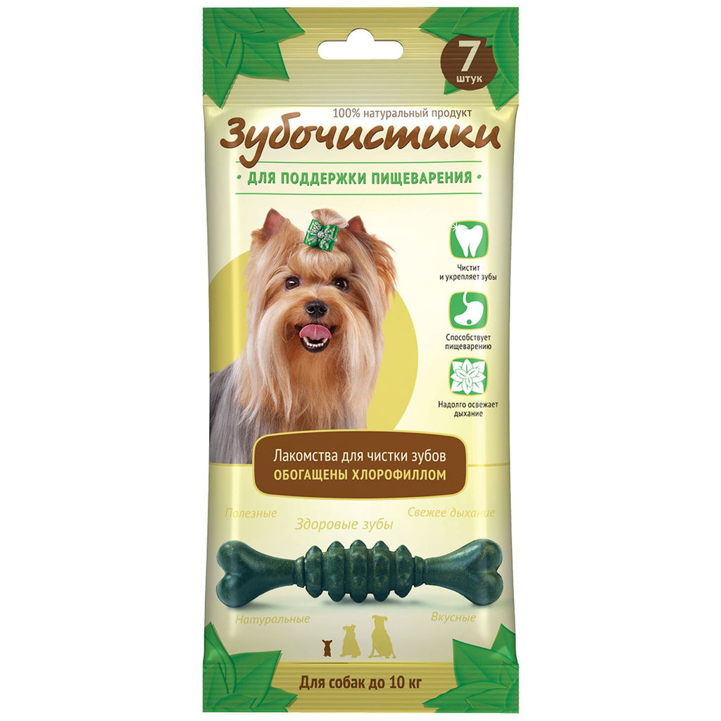 Зубочистики "Мятные" для собак мелких пород, 7шт.