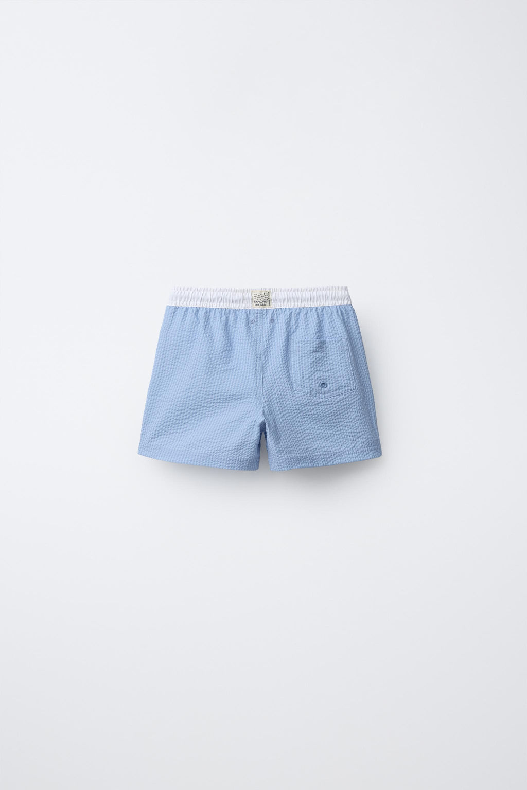 6-14 A?OS/ BERMUDA BA?O ETIQUETA / Azul - Zara фото 2