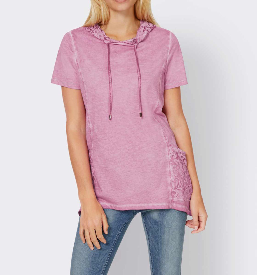 Блуза, розовая - Linea tesini фото 3