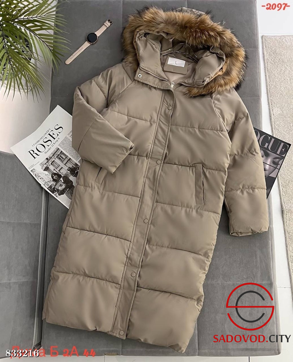 Куртка женская с капюшоном - Bruno фото 2