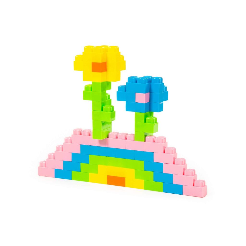 Конструктор Малютка (90 элементов) (в пакете) - Полесье фото 4