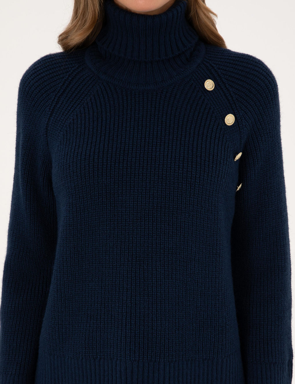 Lacivert Comfort Fit Kazak - Pierre cardin фото 6