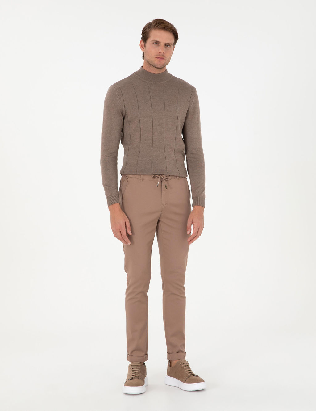 Vizon Slim Fit Kanvas Pantolon - Pierre cardin фото 3