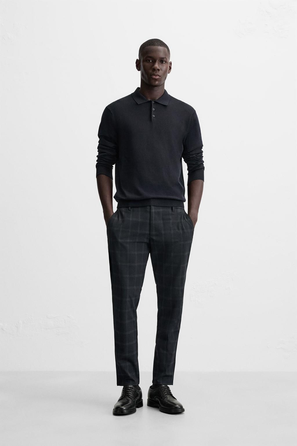 SLIM FIT COMFORT TROUSERS - Zara фото 12
