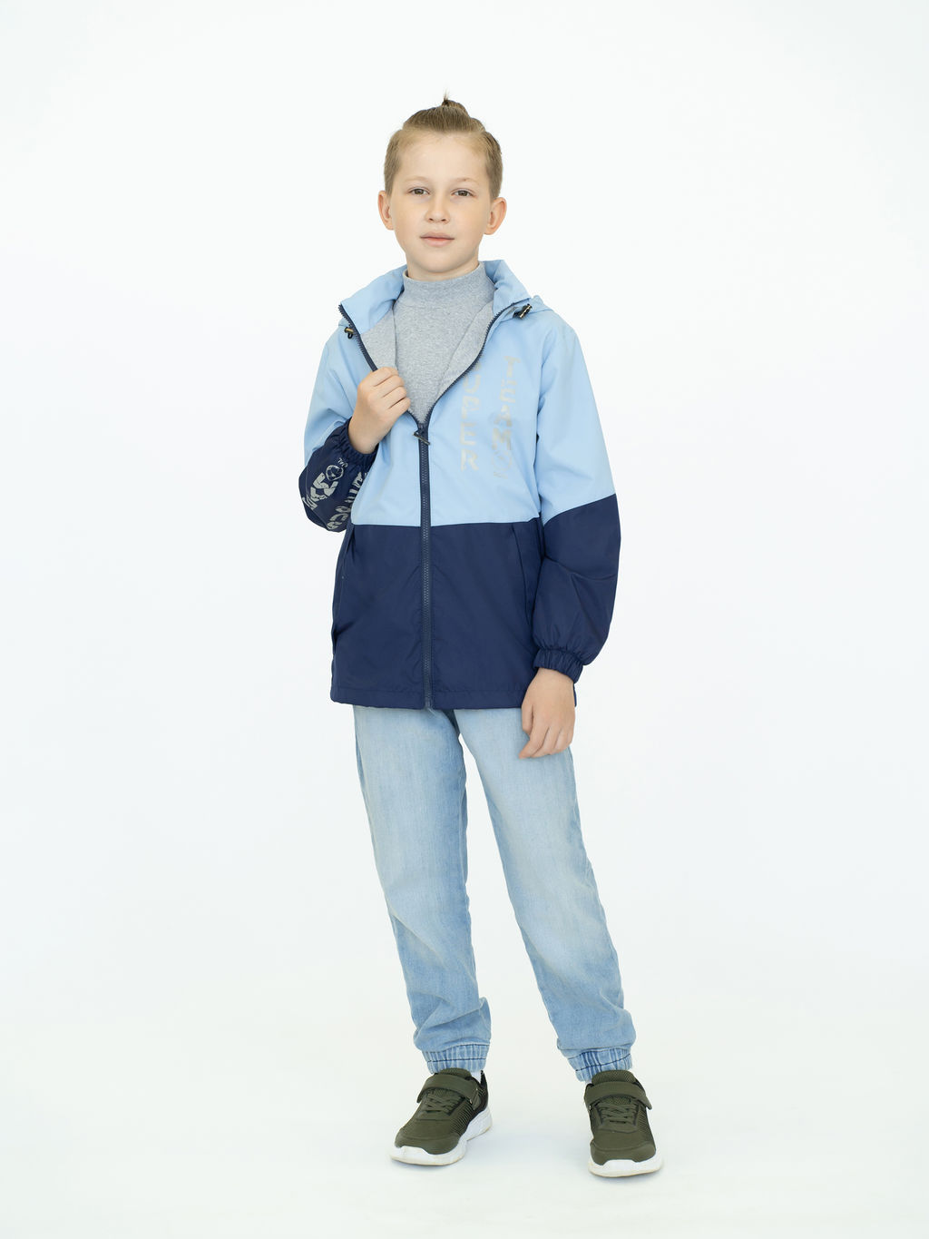 Ветровка детская синийголубой