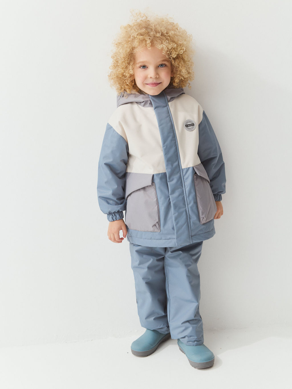 Брюки демисезонные Темная полынь с утеплителем - Bungly фото 9