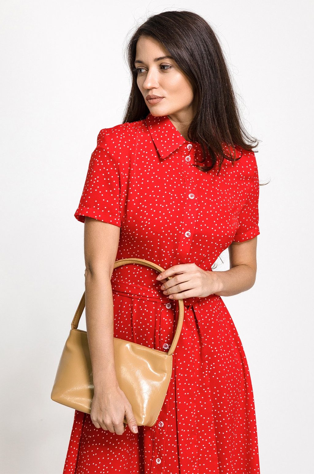 Женское платье-рубашка Happyfox