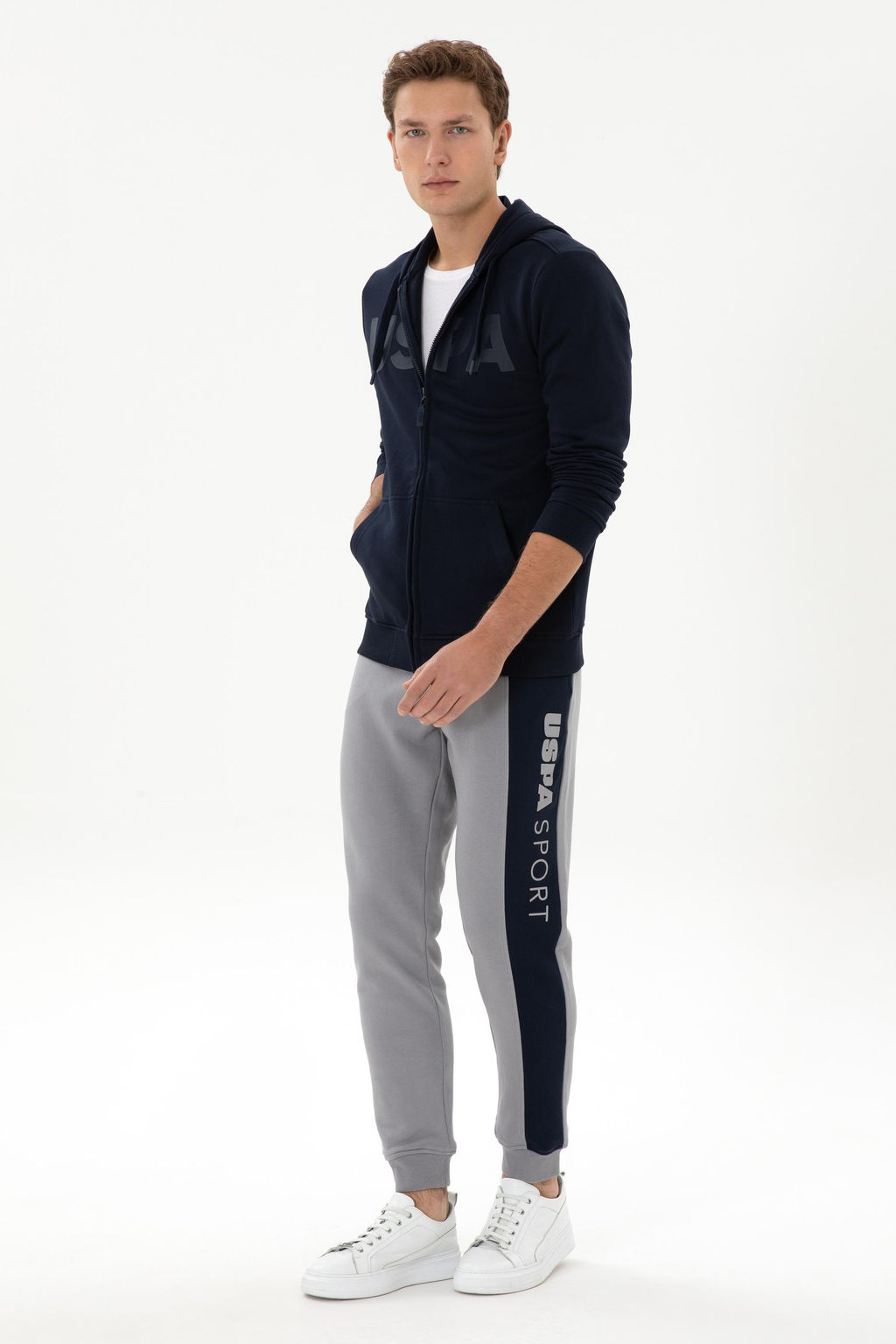 Erkek A__k Gri E_ofman Alt_ - U.s. polo assn фото 7