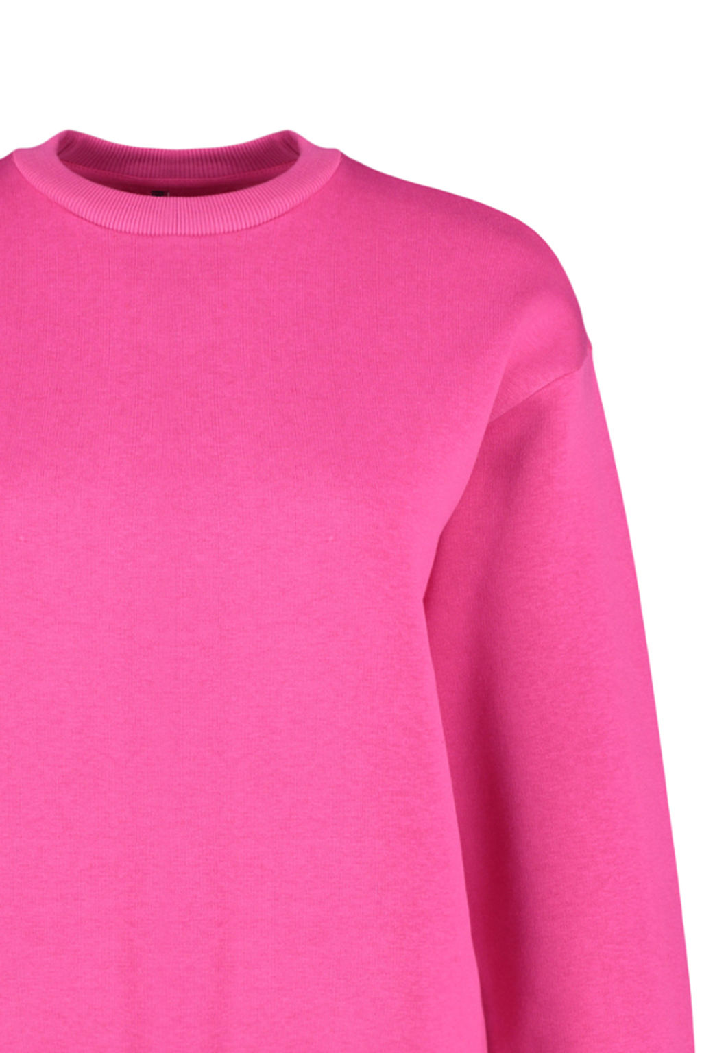 Fusya Kal?n Ici Polarl? Regular/Normal Kal?p Bisiklet Yaka Basic Orme Sweatshirt TWOAW24SW00101