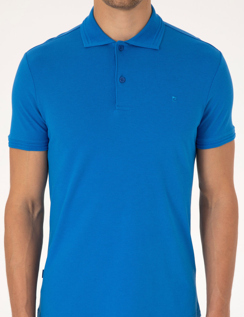 Sax Slim Fit %100 Pamuk K_vr_lmaz D__meli Polo Yaka Basic Ti__rt