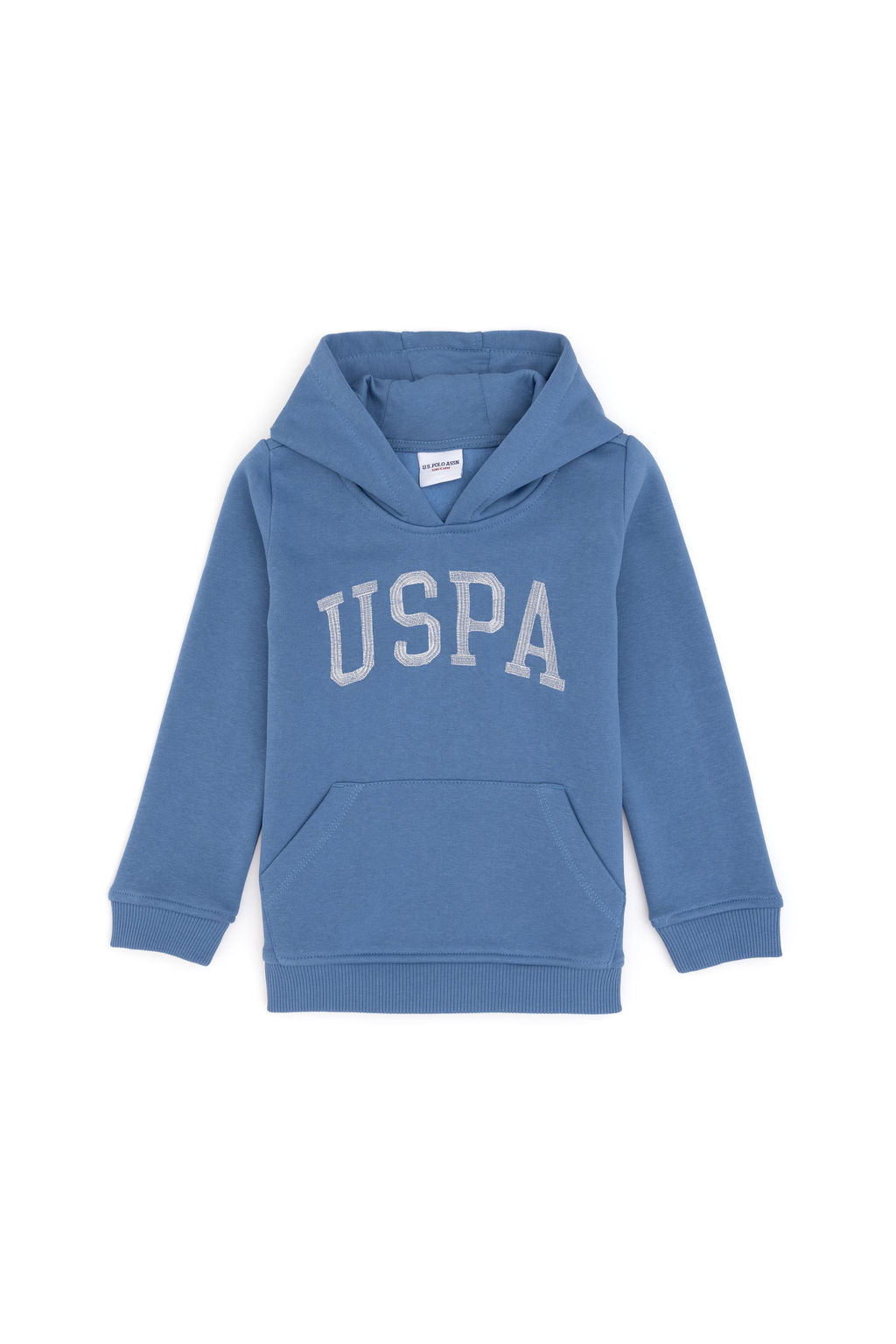Темно-синий базовый свитшот для девочек - U.s. polo assn фото 3