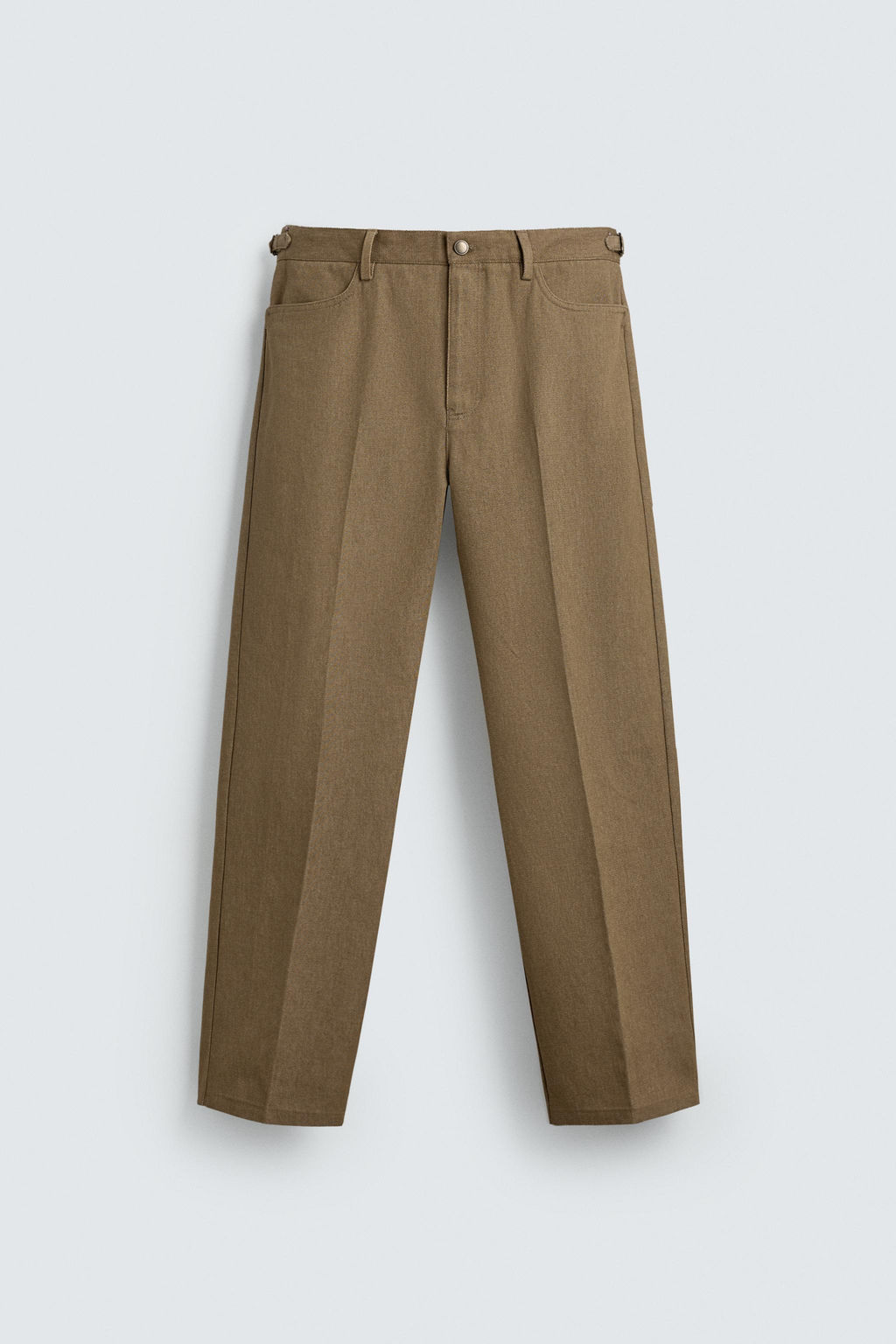 LIMITED EDITION STRAIGHT-LEG TROUSERS - Zara фото 7