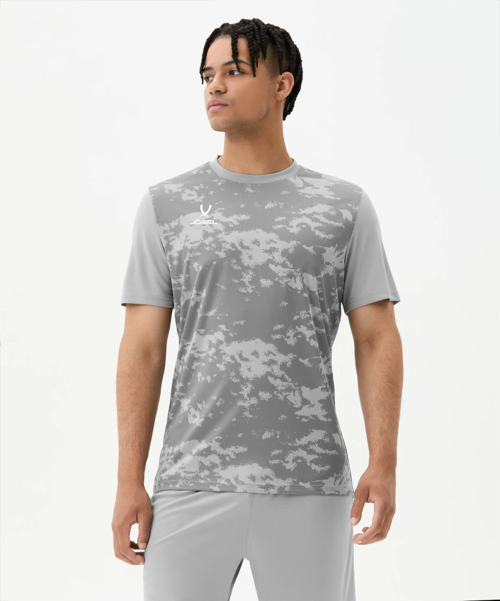 Футболка вратарская JOGEL DIVISION PerFormDRY SPLASH GK Jersey, серый  фото 6