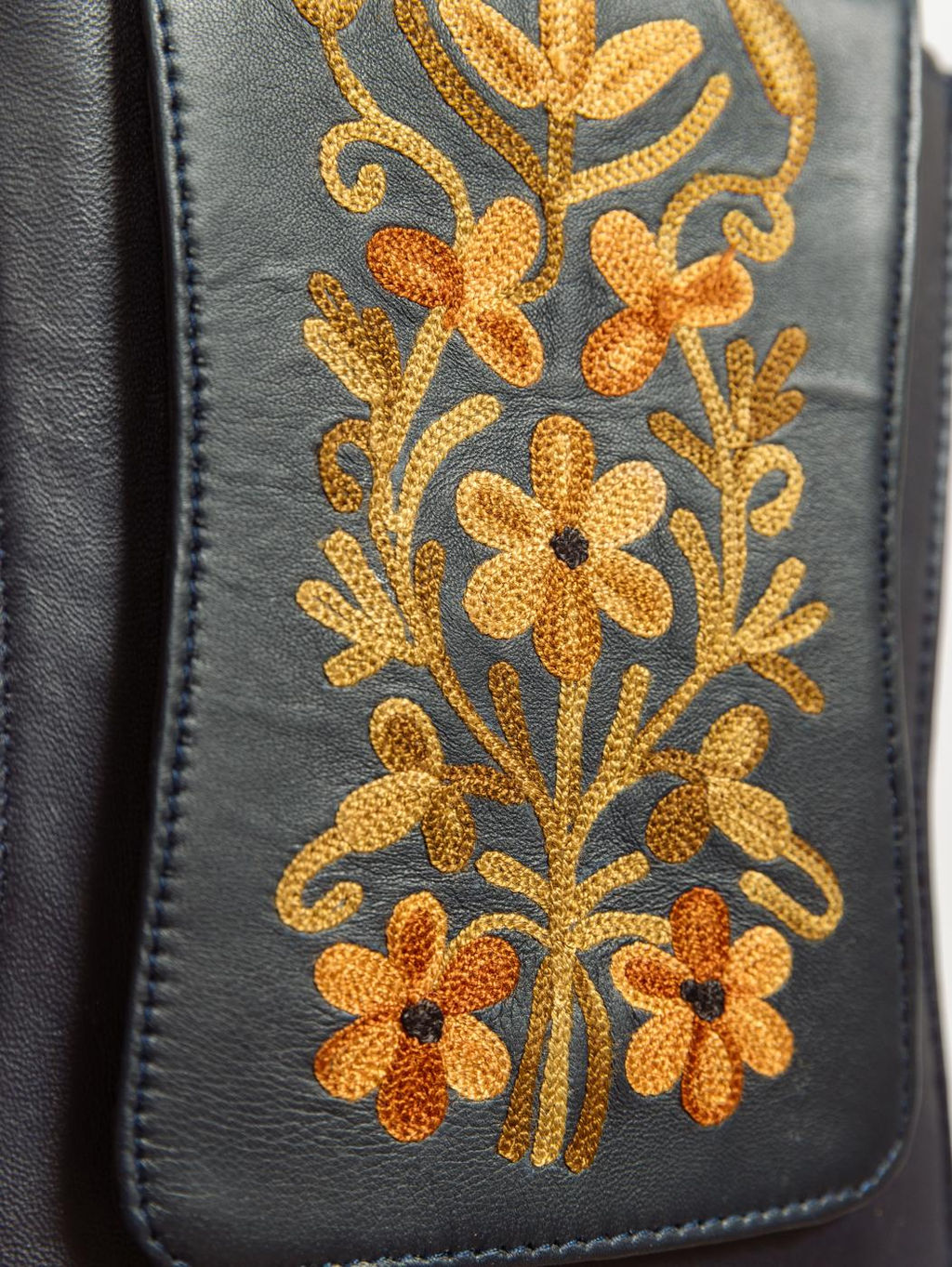 Сумка натуральная кожа через плечо №1115/8 - Ганг фото 3