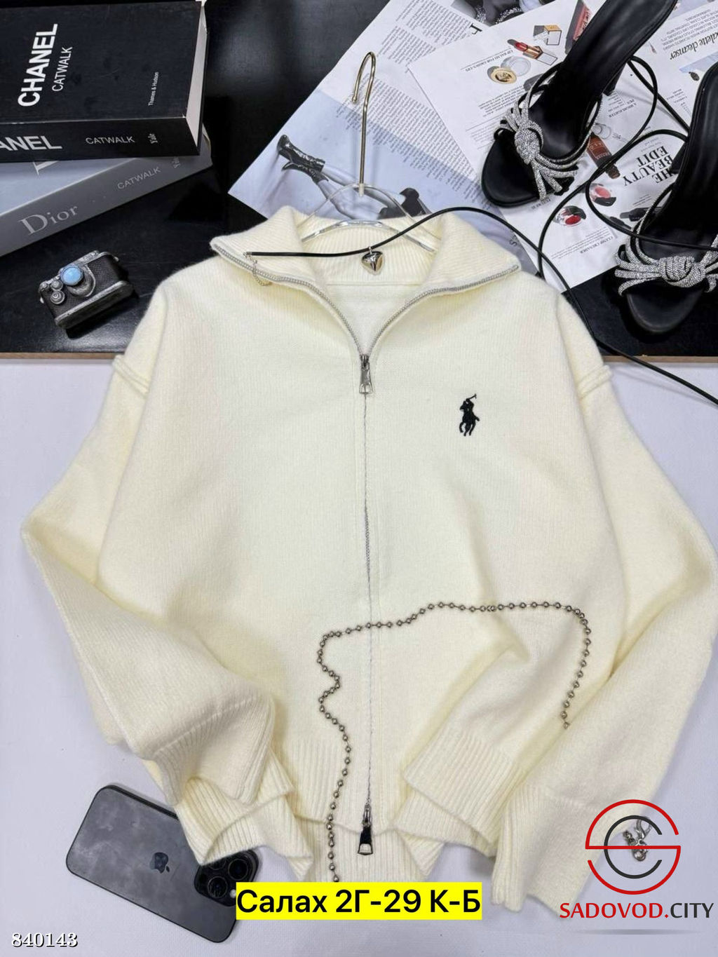 Свитер женский на молнии - Bruno фото 4