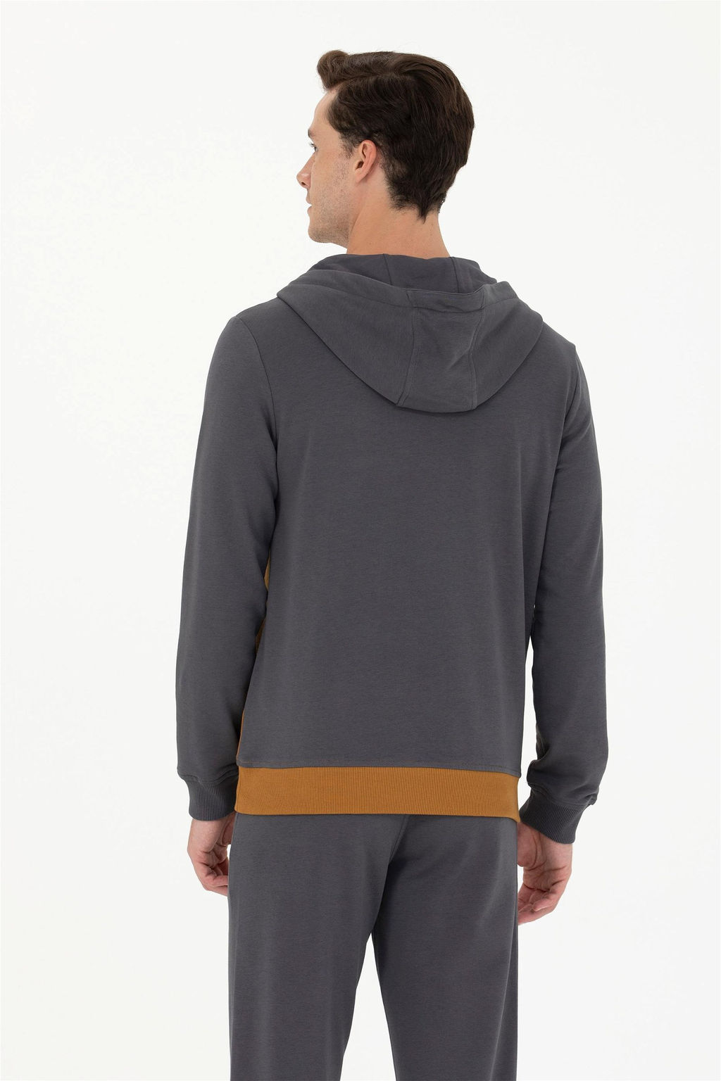 U. S. Polo Assn Мужской свитшот антрацитового цвета - U.s. polo assn фото 12