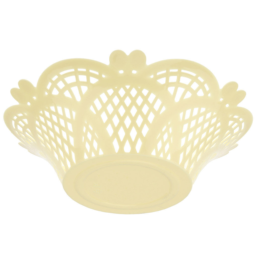 Жасмин Сухарница (фруктовница) пластмассовая д18см, h7см, полипропилен, т.м. NECO (Россия) - Домашняя мода фото 4