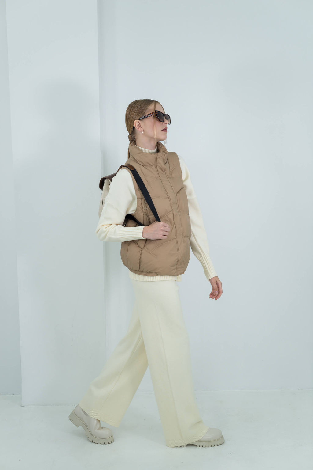 Жилетка Маконс (коричневый) - Nadi bordo фото 11