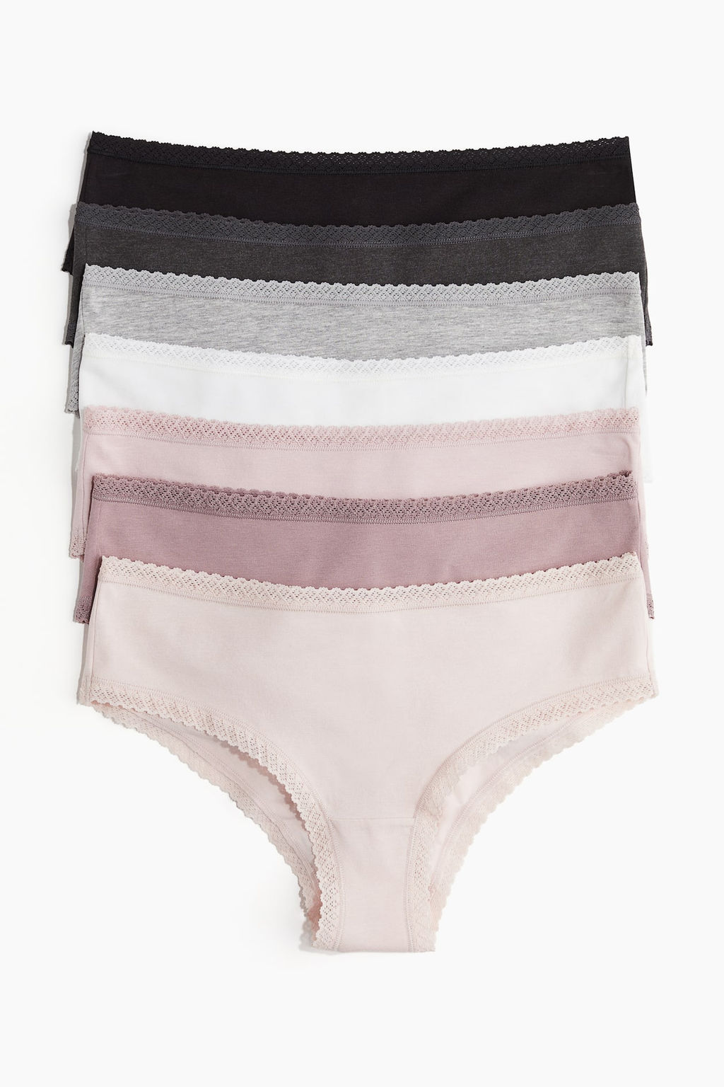 Pack de 7 bragas Hipster