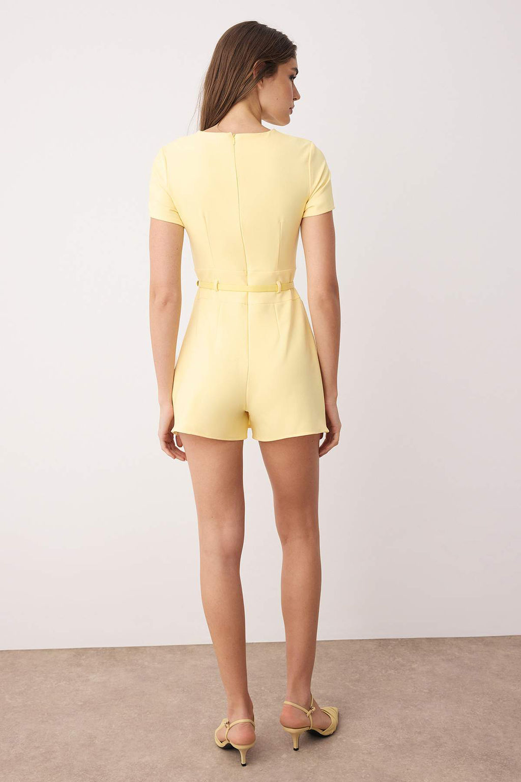 Ac?k Sar? Genis Paca Tulum TWOSS24TU00049