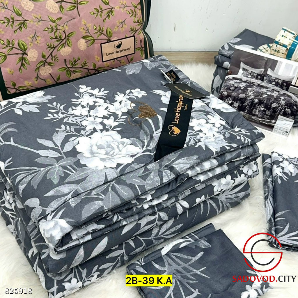 Комплект постельного белья с готовым одеялом