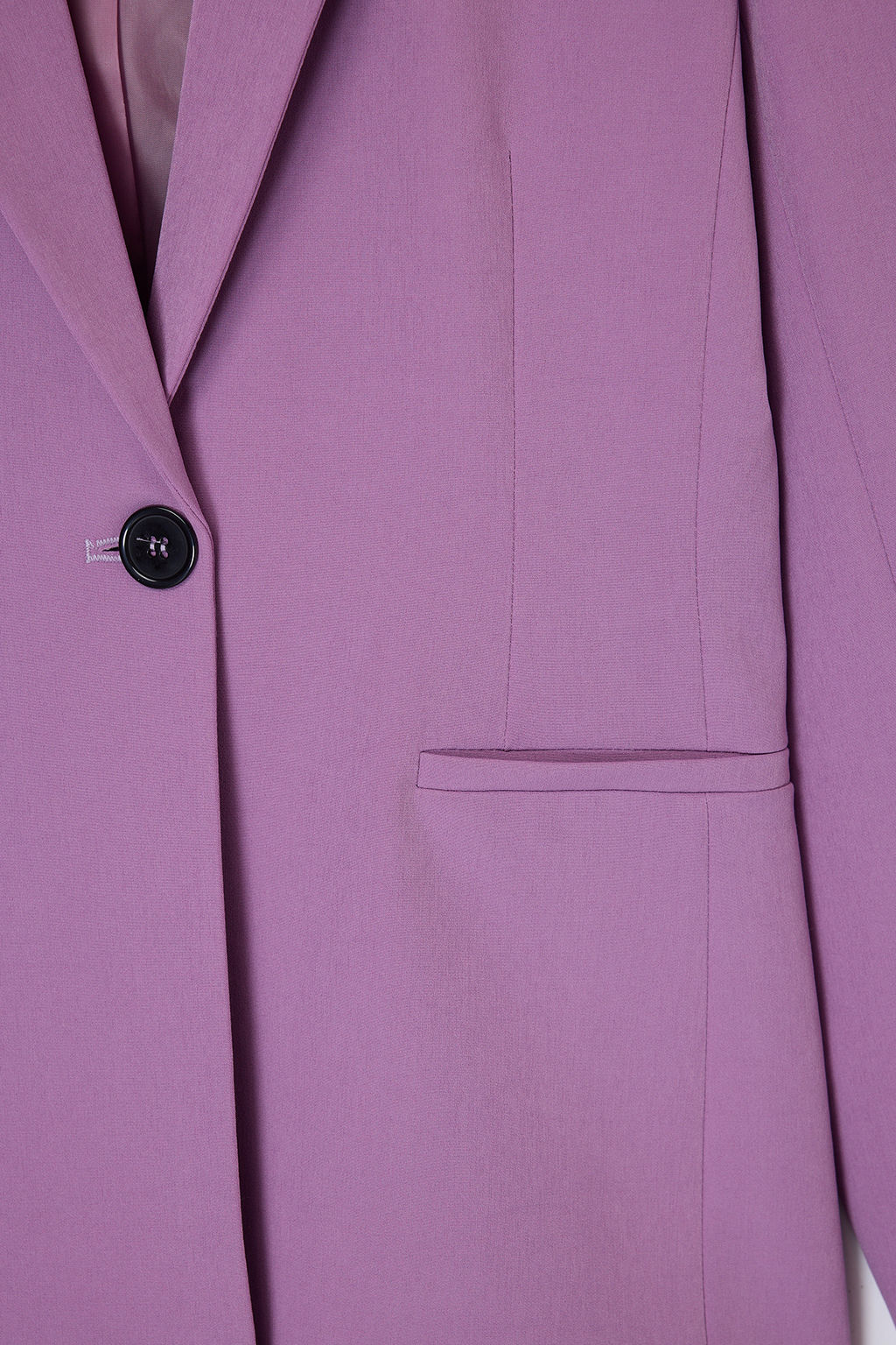 Lila Fitted Astarl? Vatkal? Dokuma Blazer Ceket TWOSS26BC00021 - Trendyolmilla фото 2