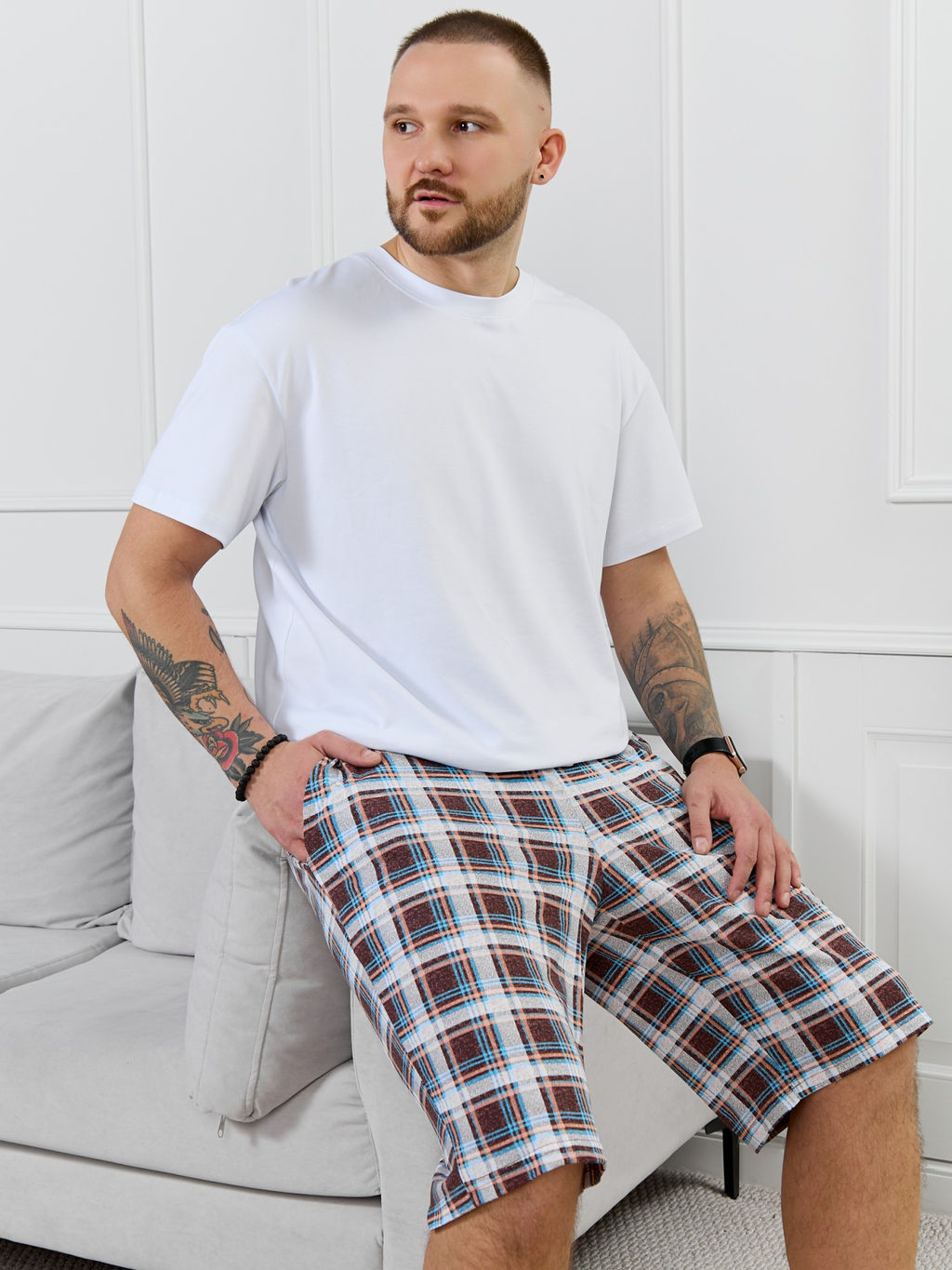 Шорты мужские Тор-2.1 из хлопка - Виотекс фото 83