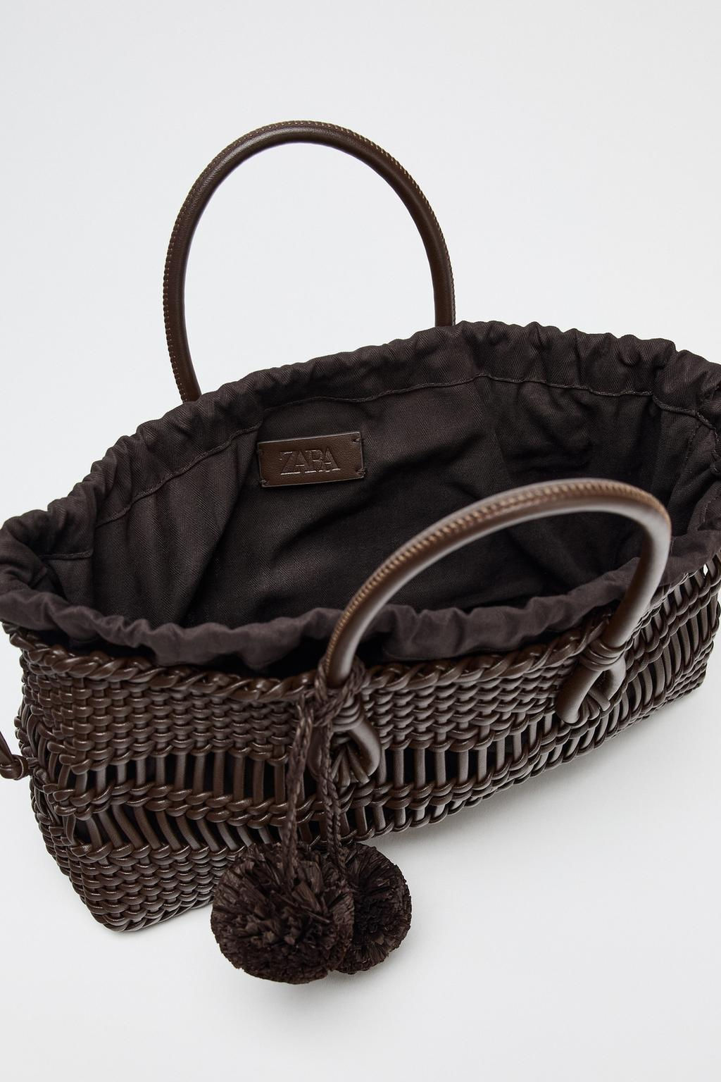 BRAIDED HANDBAG - Zara фото 7