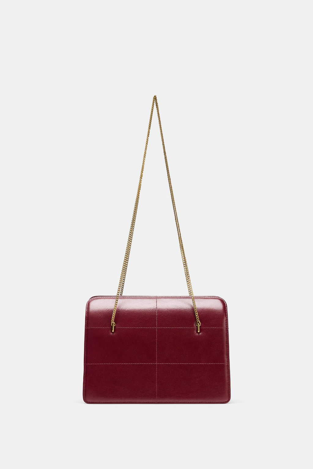 LEATHER SHOULDER BAG - Zara фото 10