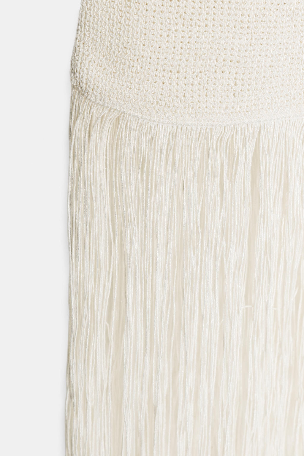 VESTIDO PUNTO FLECOS / Crudo - Zara фото 13